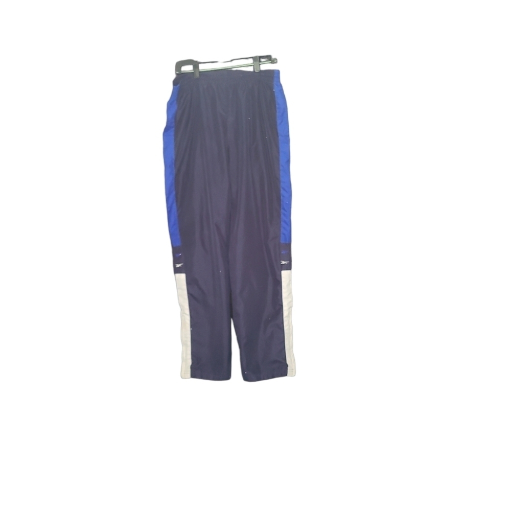 mens Reebok Windbreaker blue Sweatpants Size Large